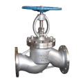 Shanghai POV made JIS 10 bar flange end manual globe valve with standard port size